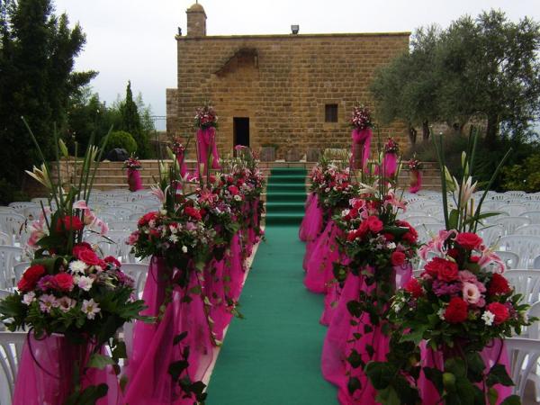 لين فلاورز - زهور الزفاف - بيروت