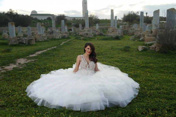 ليلي روز - فستان الزفاف - مدينة تونس