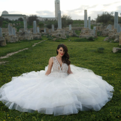 ليلي روز-فستان الزفاف-مدينة تونس-1
