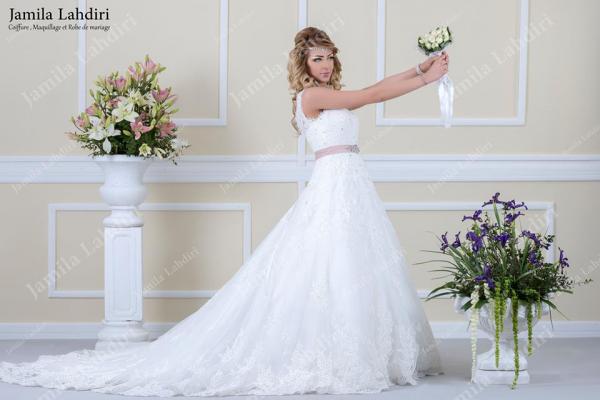 دار العروسة جميلة لهديري - فستان الزفاف - سوسة