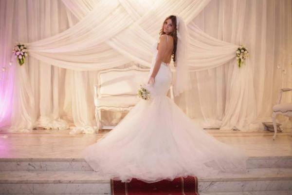 مرلين اسذيري - فستان الزفاف - مدينة تونس