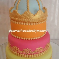 Decorative cakes by manuri-Wedding Cakes-Dubai-5