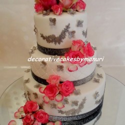 Decorative cakes by manuri-Wedding Cakes-Dubai-6