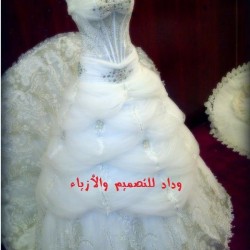 الوداد للتصميم و الأزياء-فستان الزفاف-أبوظبي-2