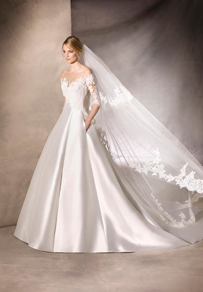 فساتين زفاف لا سبوزا فخمه